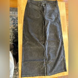 American Eagle Outfitters Charcoal Corduroy Pants